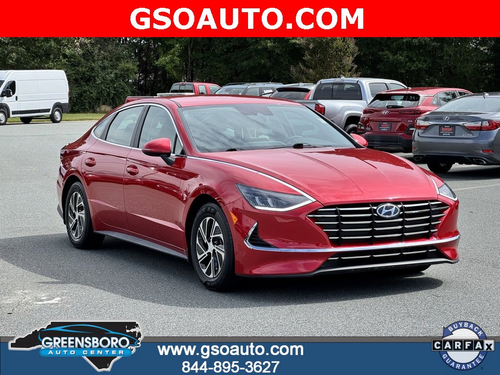 Used 2021 Hyundai Sonata Blue image 2