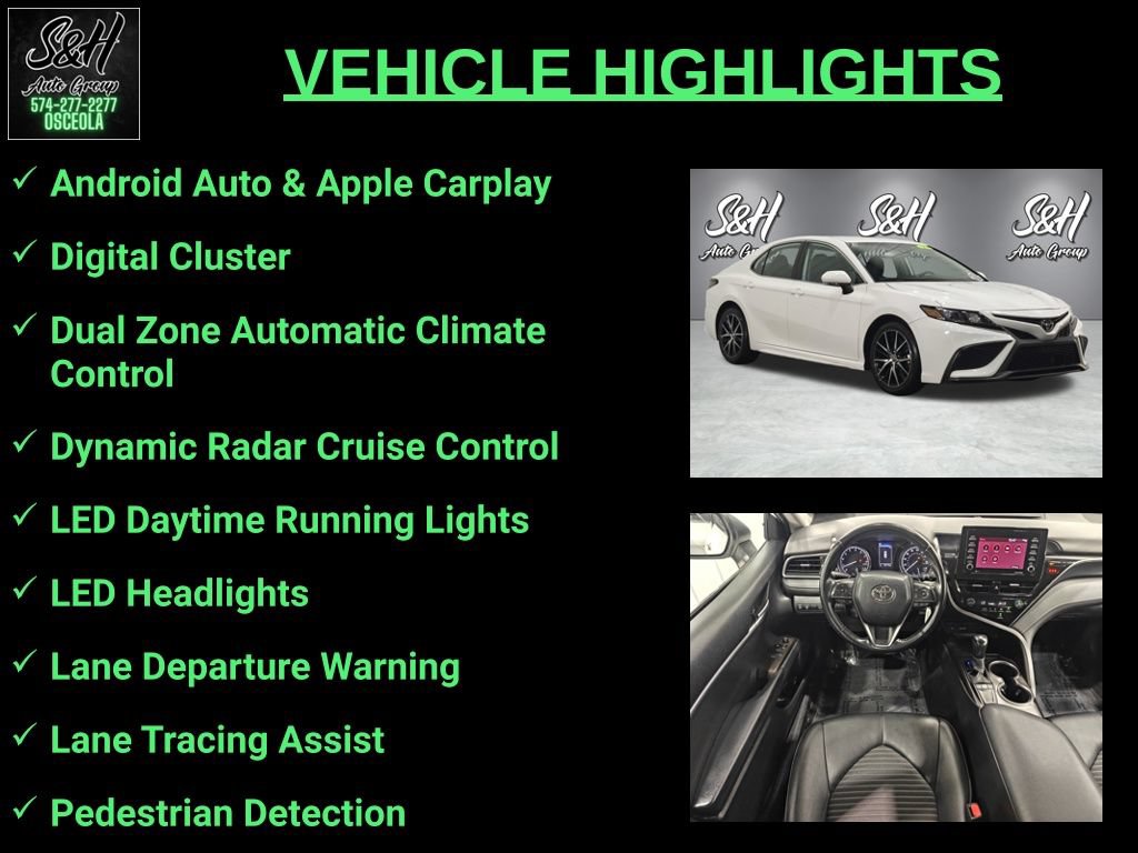 Used 2023 Toyota Camry SE FWD image 3