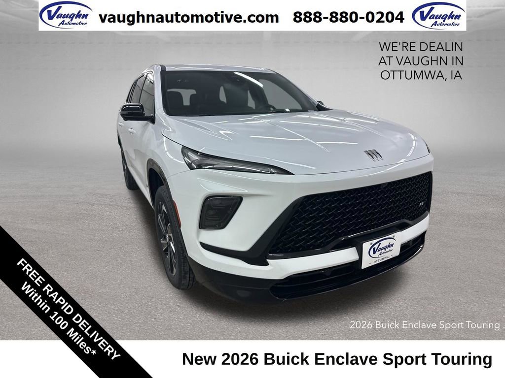 New 2026 Buick Enclave Sport Touring w/ Power Package AWD/4WD 360° Tour