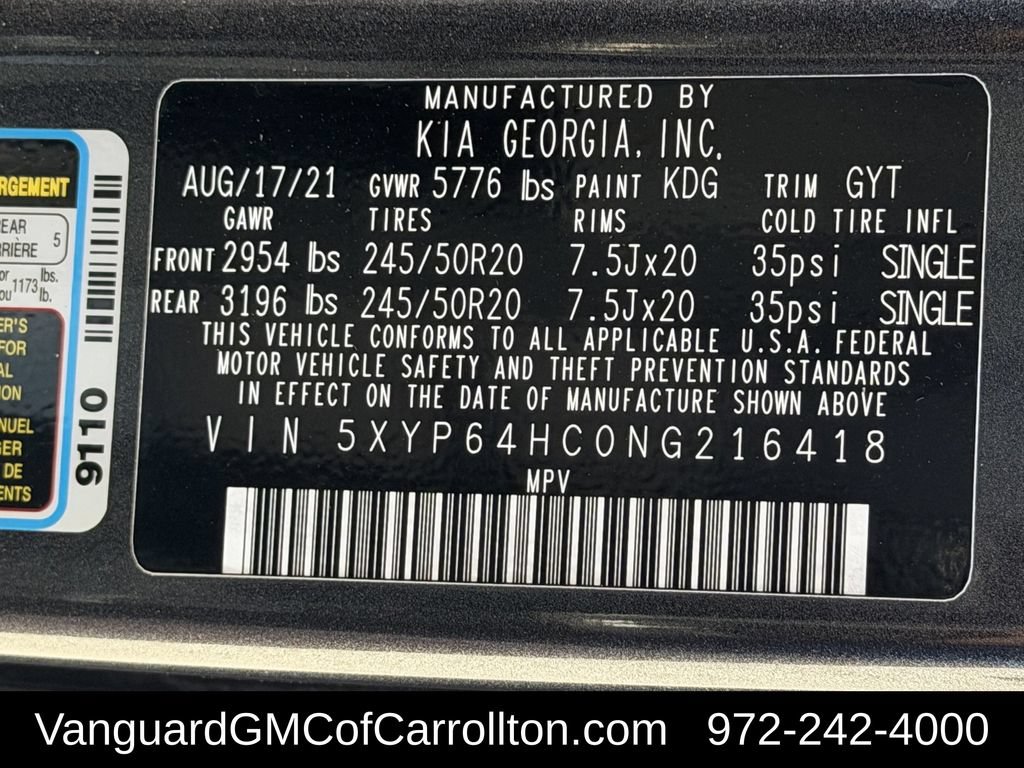 Used 2022 Kia Telluride S FWD image 37
