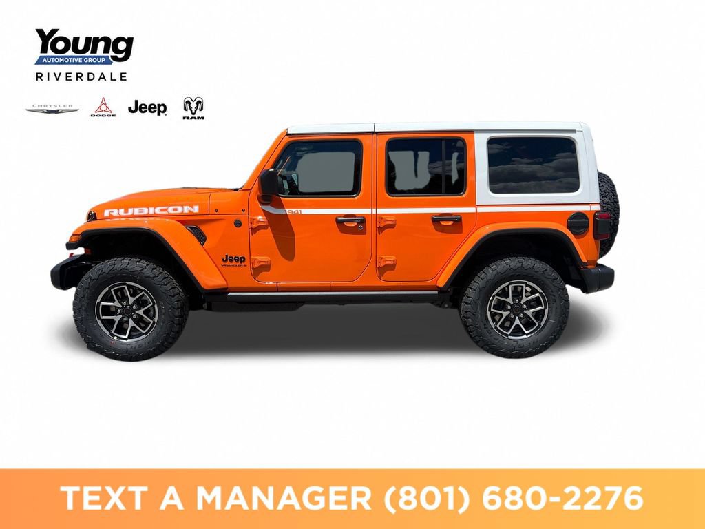 New 2026 Jeep Wrangler Unlimited Rubicon w/ Whitecap Package AWD/4WD image 2