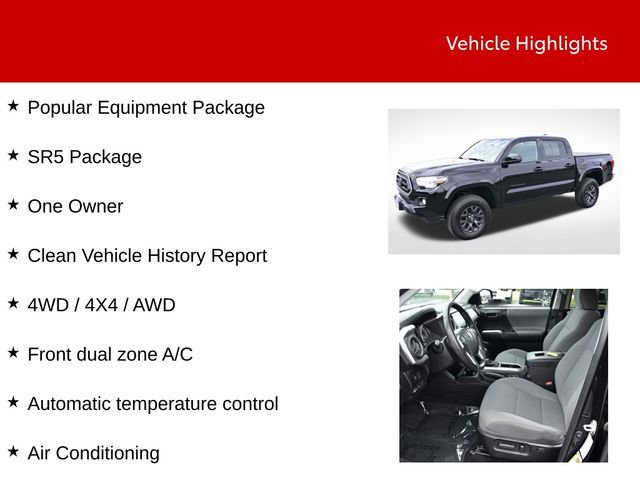 Used 2023 Toyota Tacoma SR5 w/ Black Out Package (TMS) AWD/4WD image 9