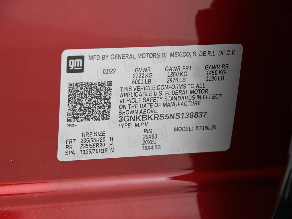 Certified 2022 Chevrolet Blazer RS w/ Enhanced Convenience Package image 25