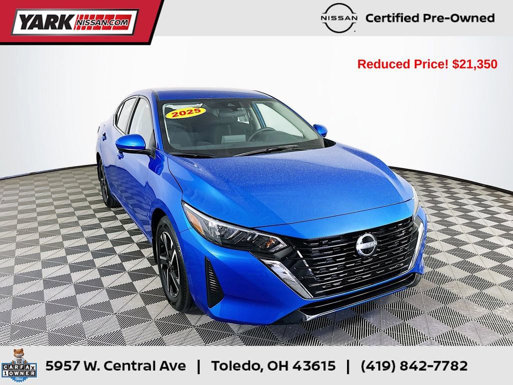 Certified 2025 Nissan Sentra SV