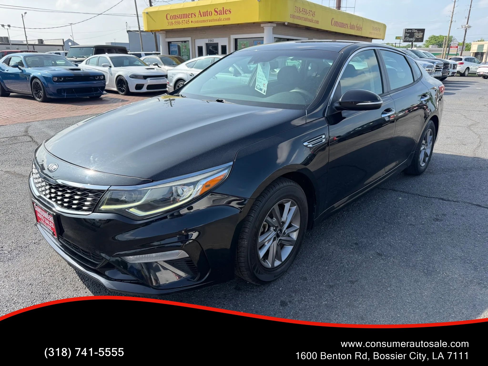 Used 2020 Kia Optima LX FWD image 1