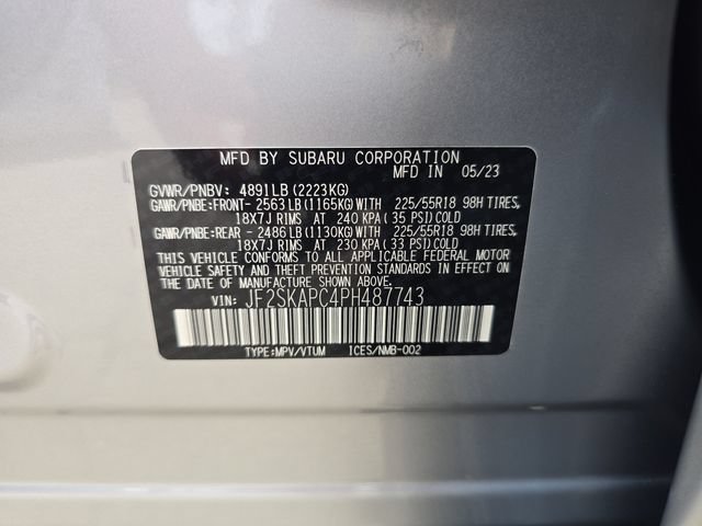 Certified 2023 Subaru Forester Limited AWD/4WD image 29