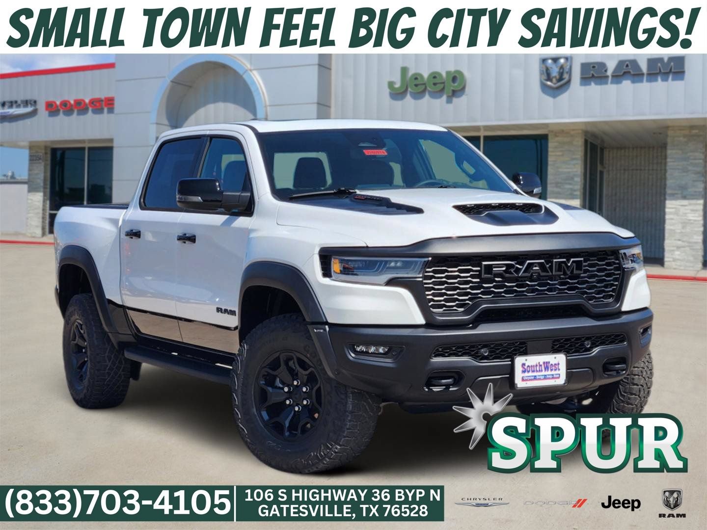 New 2026 RAM 1500 RHO w/ RHO Level 1 Equipment Group
