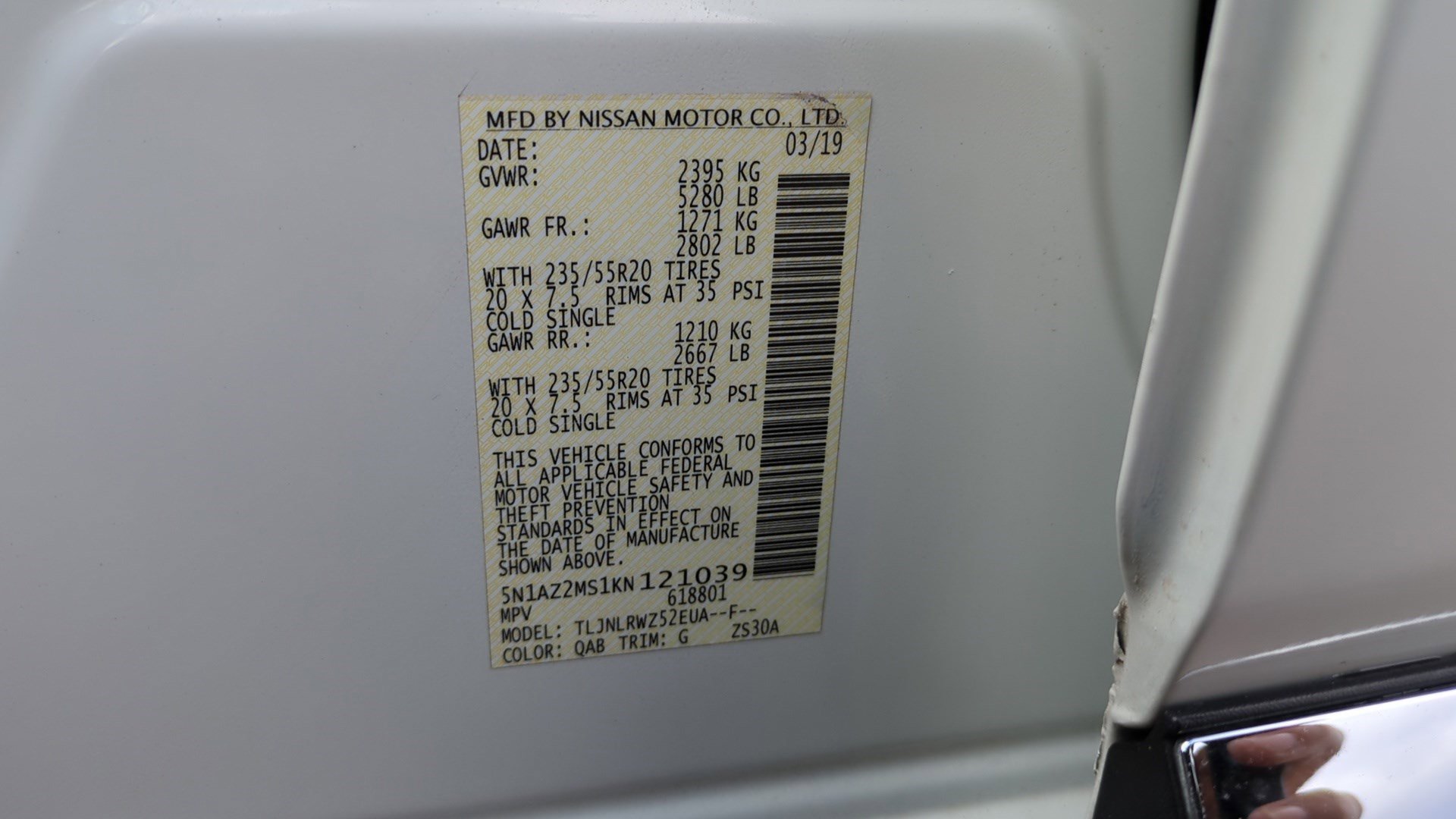 Used 2019 Nissan Murano SL w/ SL Technology Package image 35