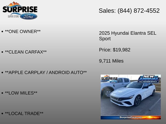Used 2025 Hyundai Elantra Sport FWD image 6