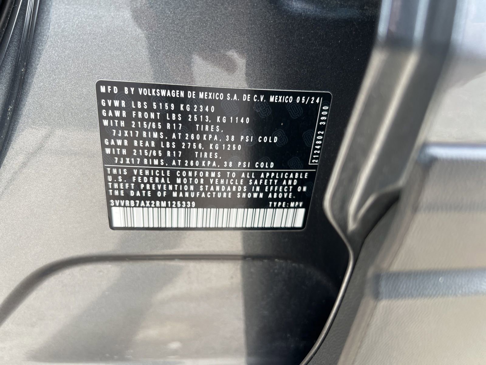 Used 2024 Volkswagen Tiguan S image 25