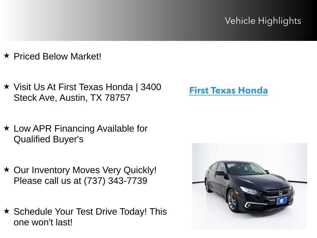 Used 2021 Honda Civic EX image 10