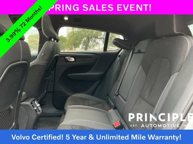Certified 2023 Volvo C40 P8 Recharge Plus w/ Protection Package Premier AWD/4WD image 30