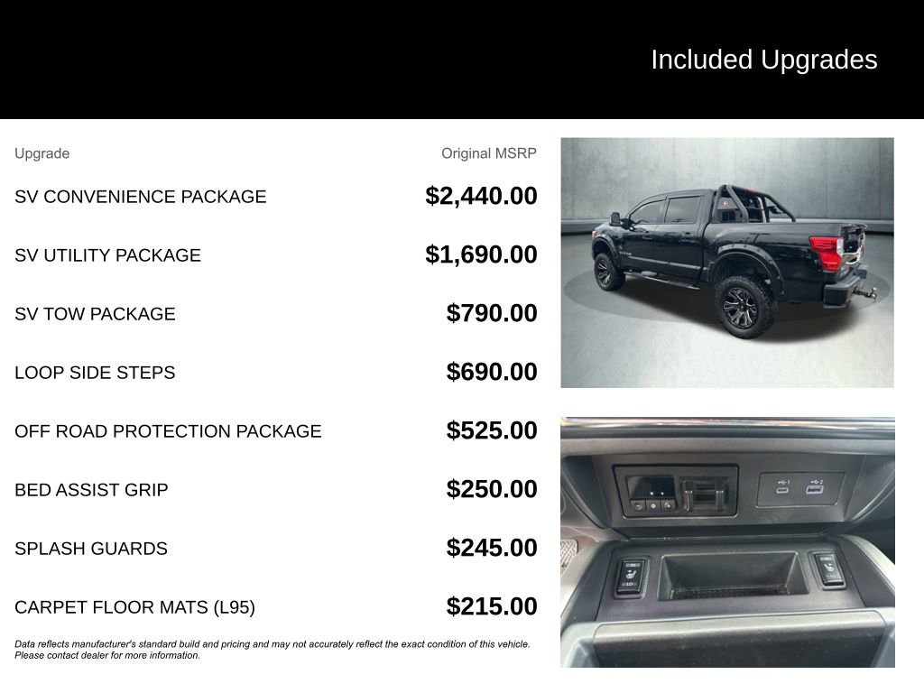 Used 2022 Nissan Titan SV w/ SV Convenience Package image 4