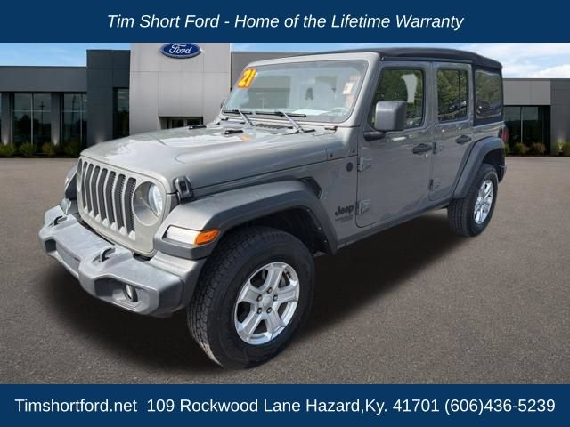 Used 2021 Jeep Wrangler Unlimited Sport AWD/4WD image 2