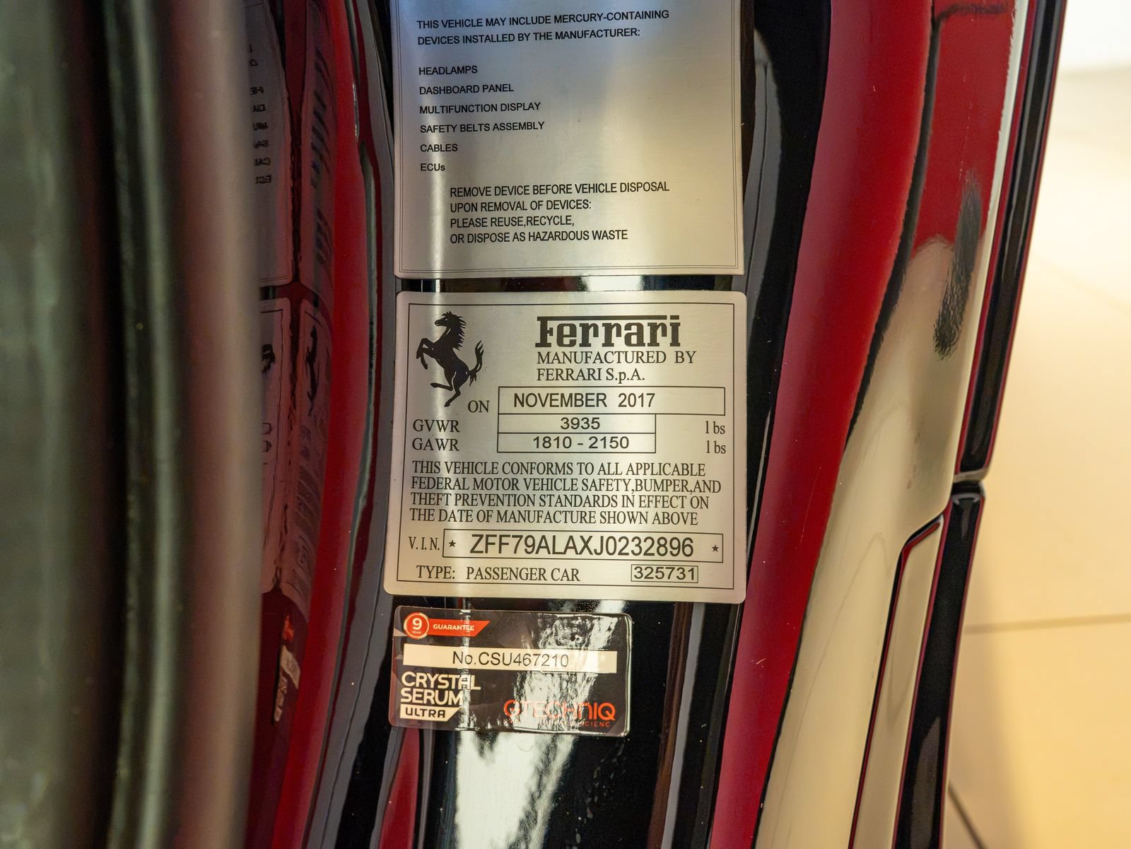 Certified 2018 Ferrari 488 GTB RWD image 26