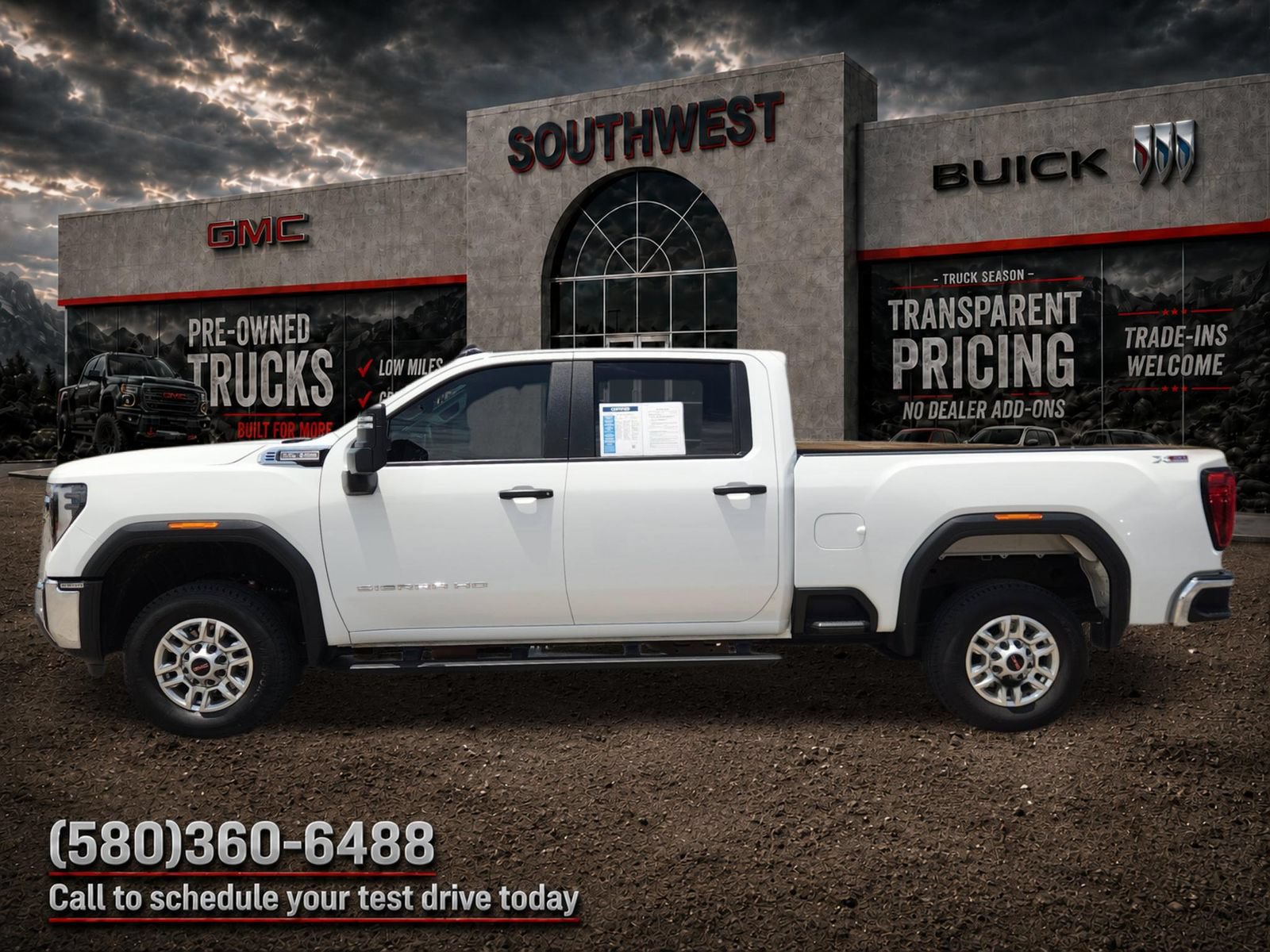 Used 2026 GMC Sierra 2500 Pro w/ 1SA Pro Safety Plus Package AWD/4WD image 3
