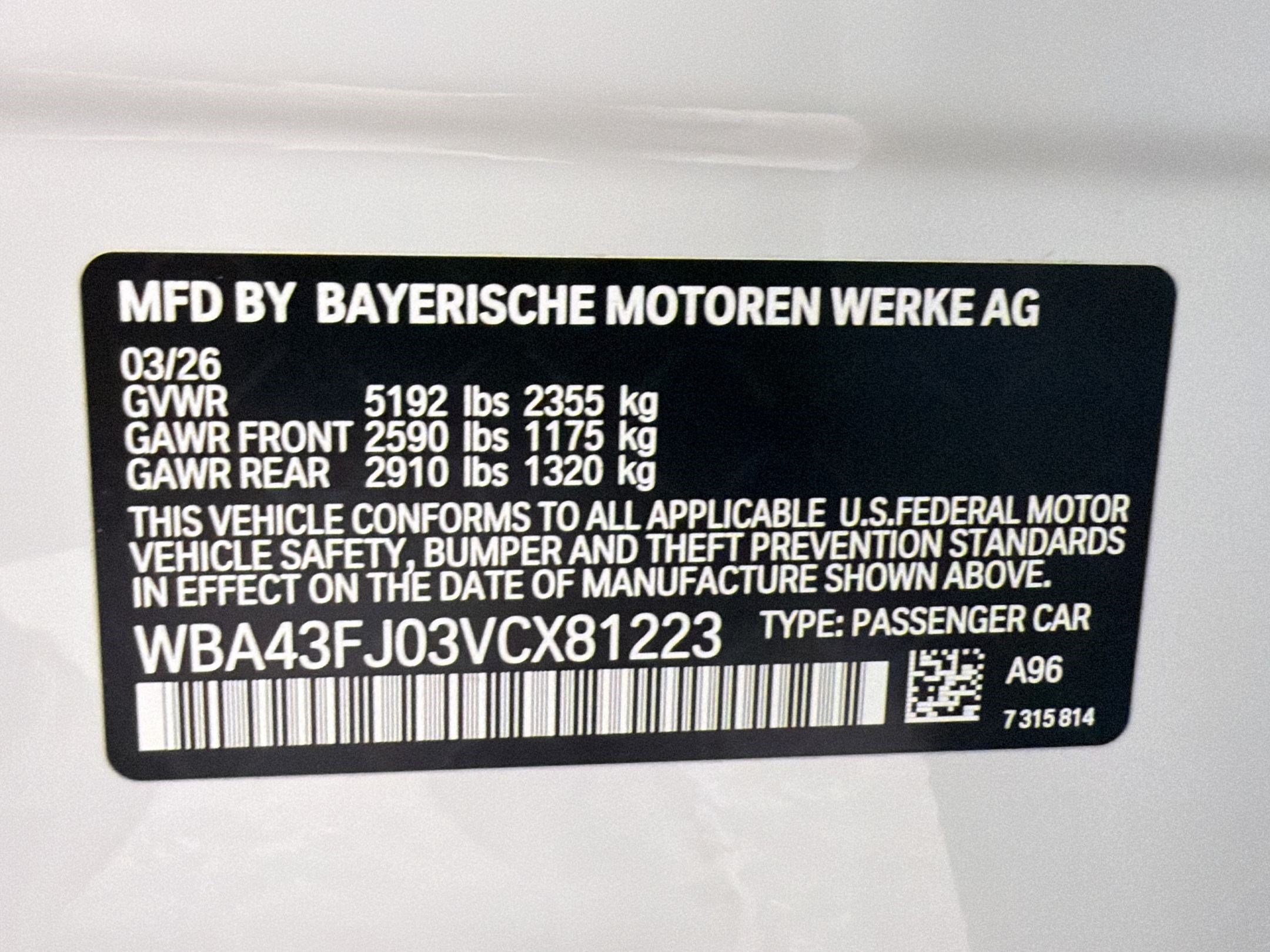 New 2027 BMW 530i w/ M Sport Package RWD image 19