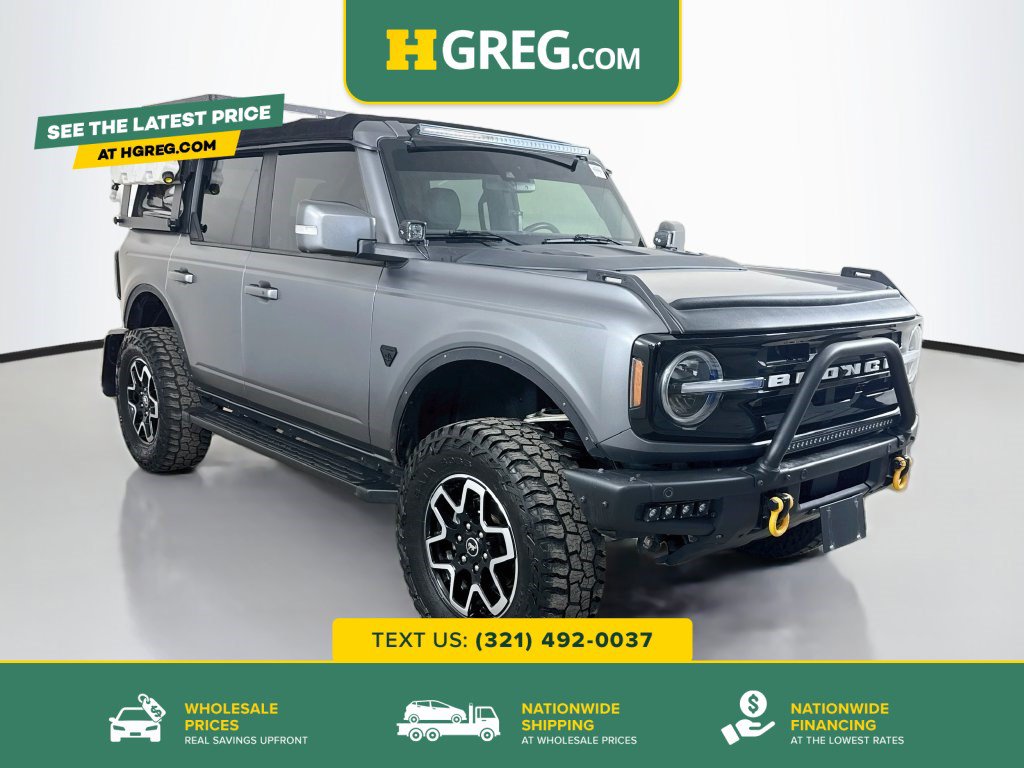 Used 2021 Ford Bronco Outer Banks AWD/4WD image 1