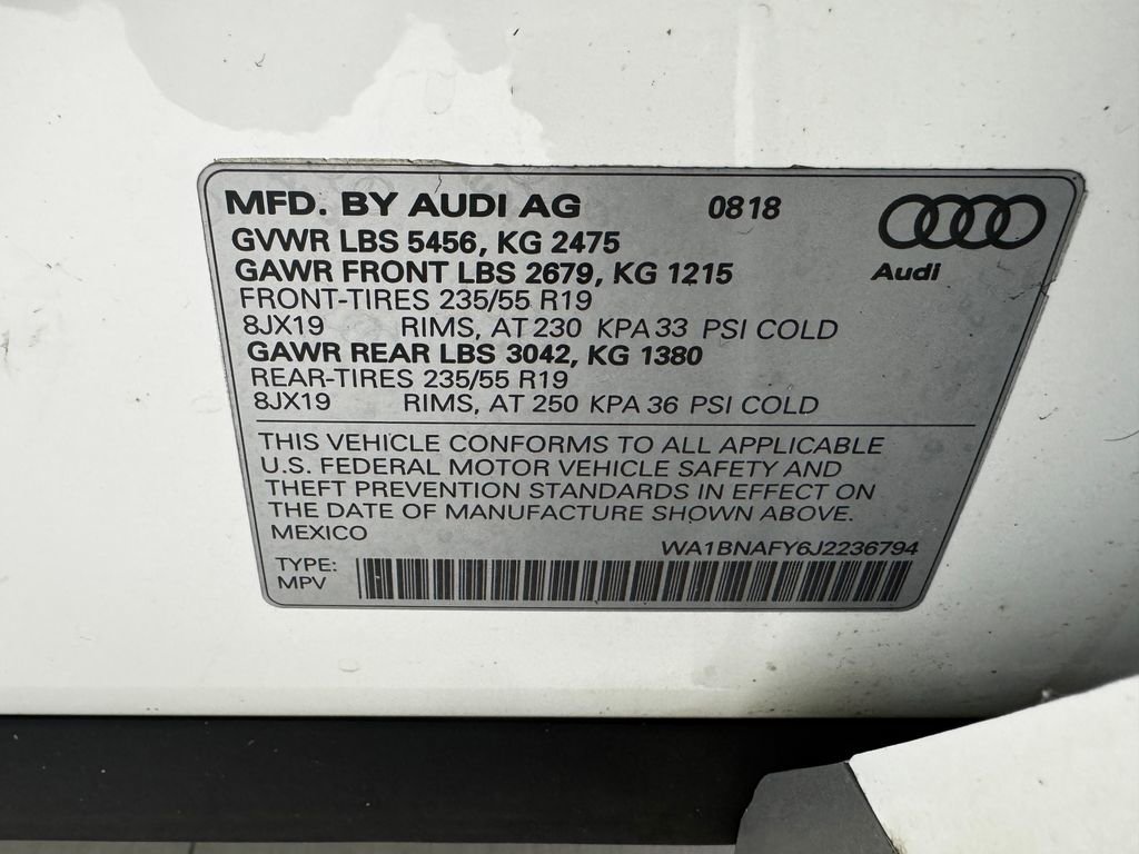 Used 2018 Audi Q5 2.0T Premium Plus w/ Premium Plus Package image 30