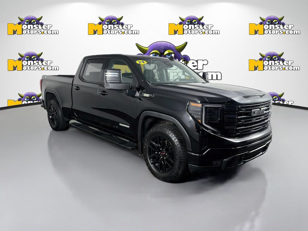 Used 2024 GMC Sierra 1500 Elevation w/ LPO, Elevation Black Package AWD/4WD image 3
