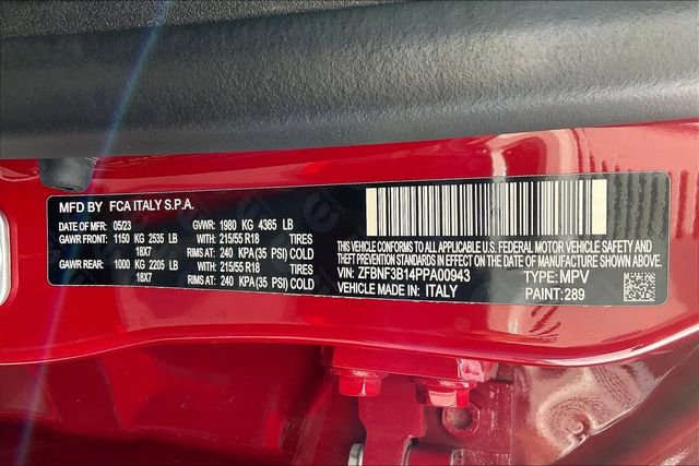 Used 2023 FIAT 500X Sport w/ Technology Group AWD/4WD image 36