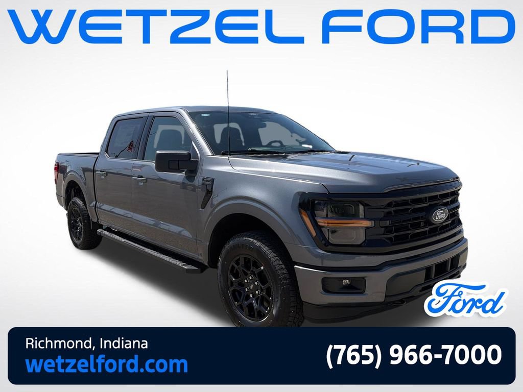 New 2026 Ford F150 XLT w/ XLT Black Appearance Package AWD/4WD 360° Tour