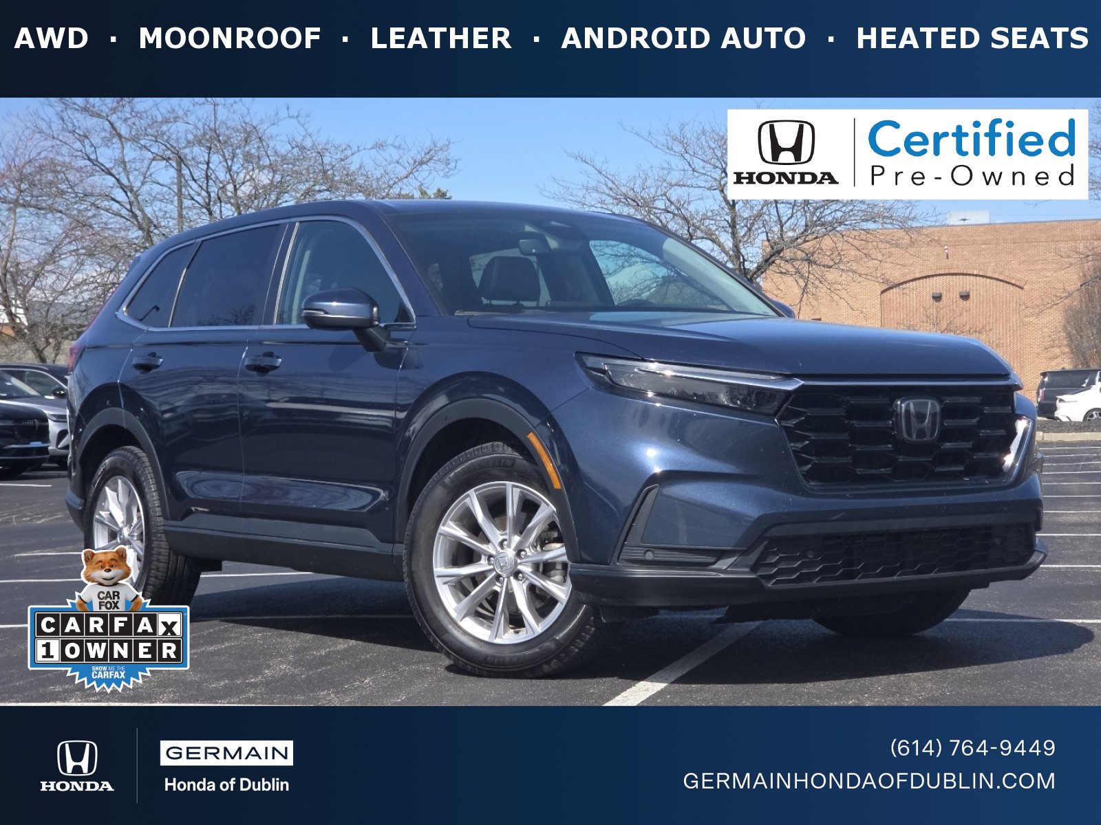 Certified 2023 Honda CR-V EX-L image 1