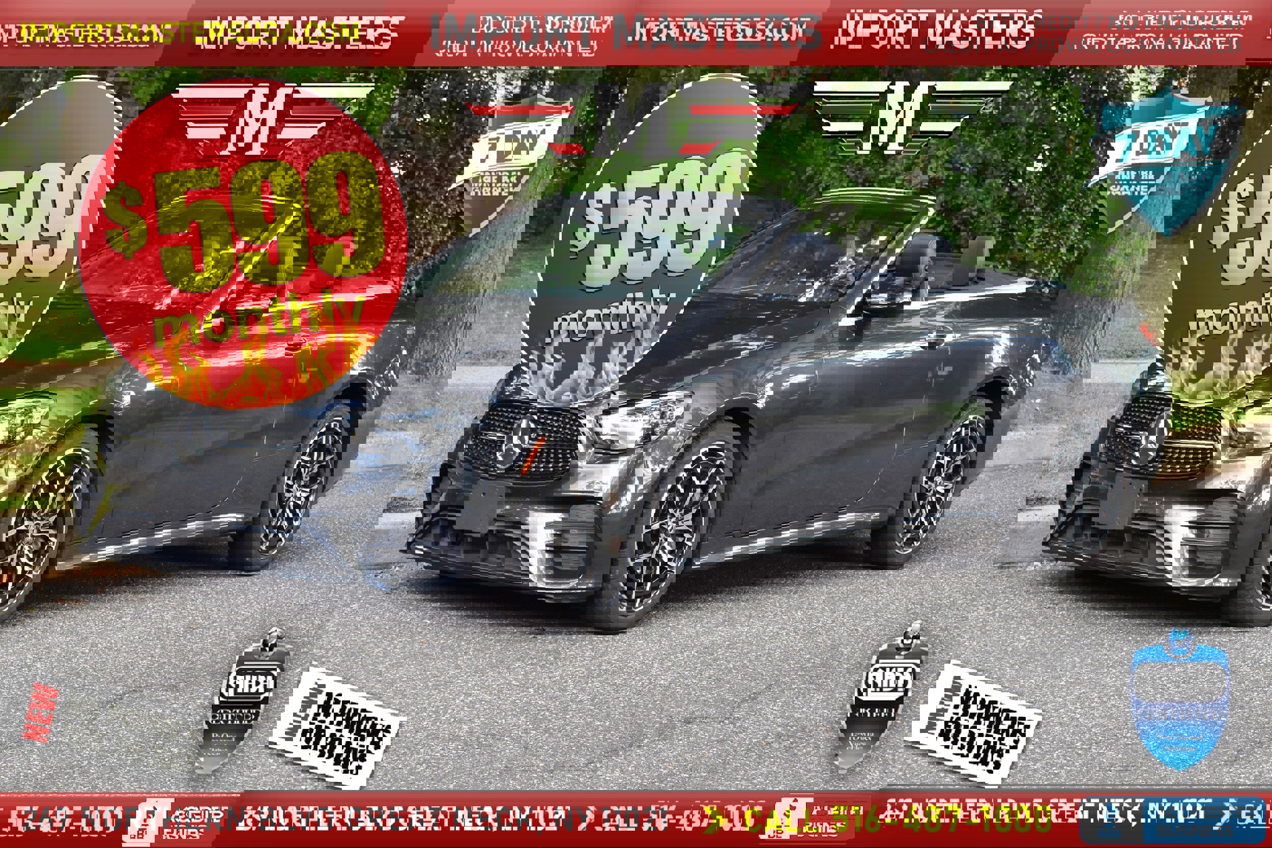 Used 2021 Mercedes-Benz E 450 4MATIC Cabriolet w/ AMG Line image 1