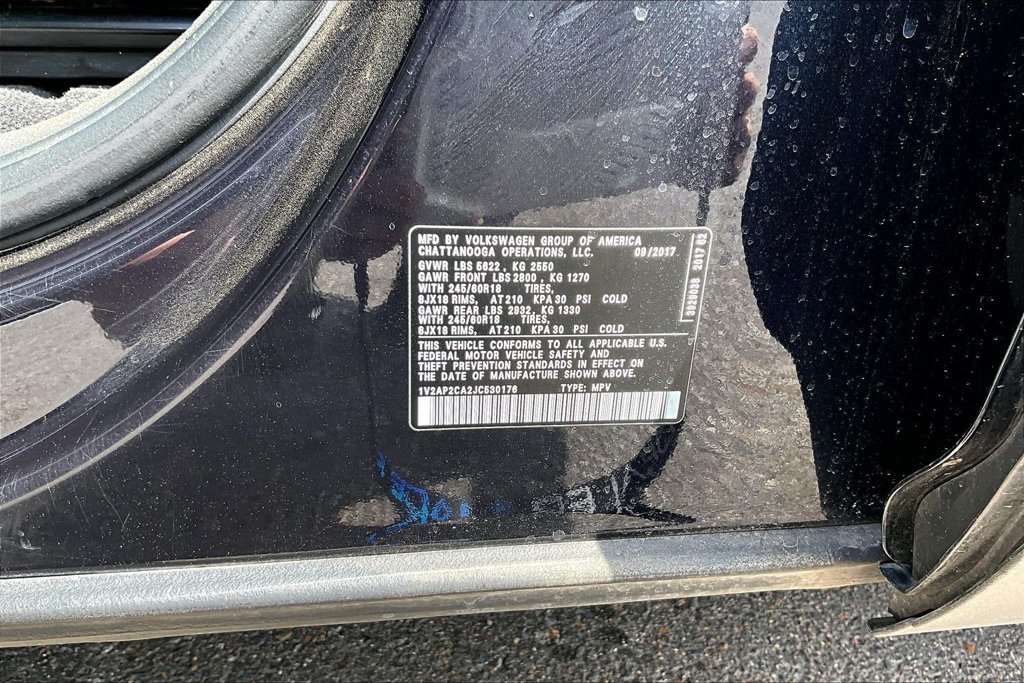 Used 2018 Volkswagen Atlas S FWD image 6