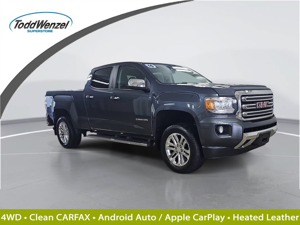 Used 2016 GMC Canyon SLT w/ Driver Alert Package AWD/4WD image 1