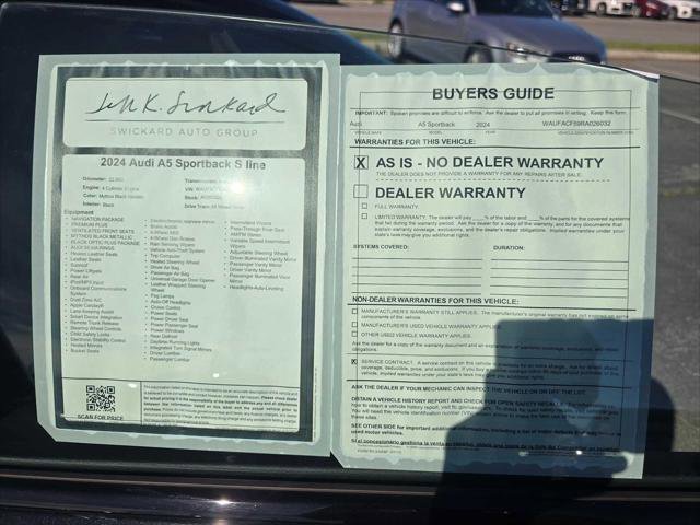 Used 2024 Audi A5 2.0T Premium Plus image 19