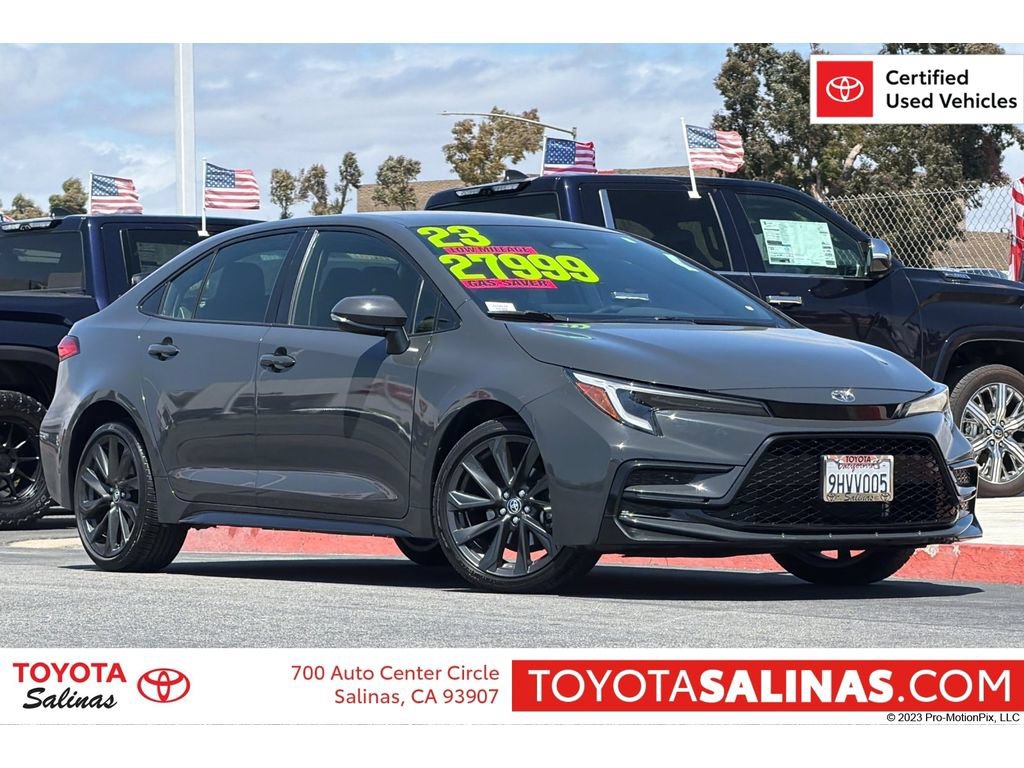Certified 2023 Toyota Corolla SE w/ Carpet Mat Package (TMS)