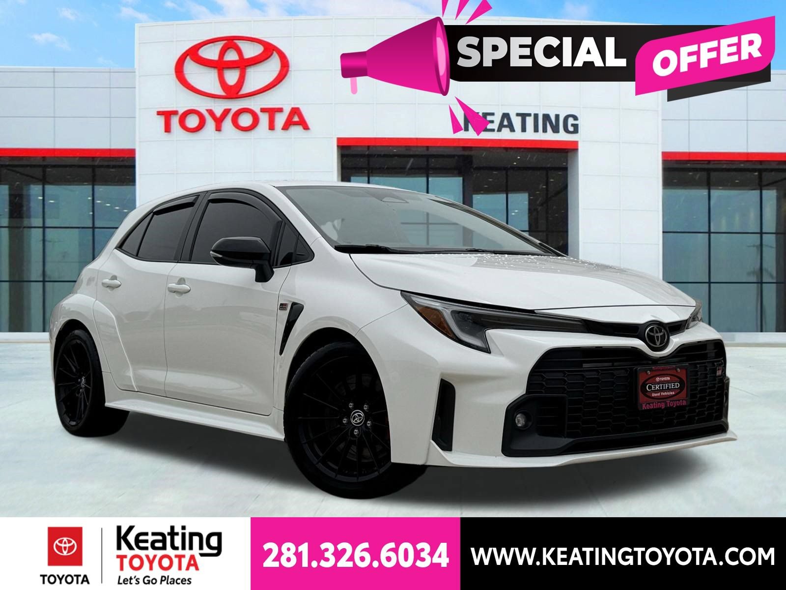 Certified 2023 Toyota Corolla GR w/ Performance Package