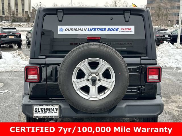 Certified 2022 Jeep Wrangler Unlimited Sport image 3