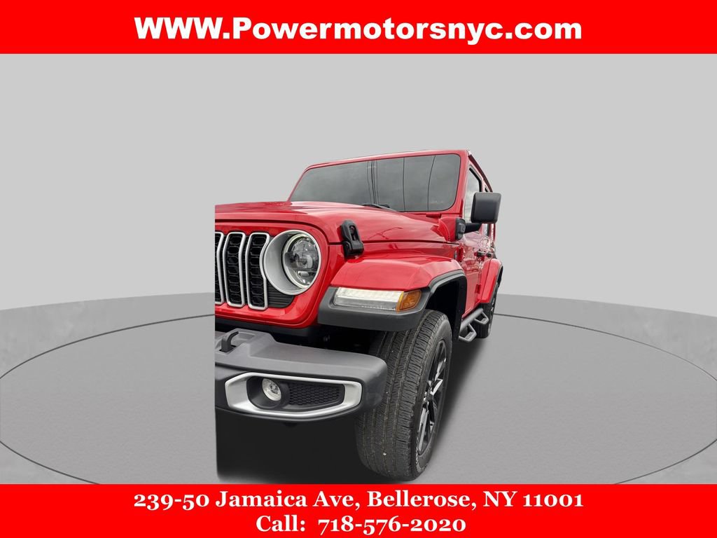 Used 2025 Jeep Wrangler Unlimited Sahara w/ Safety Group AWD/4WD image 10