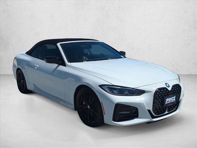 Used 2021 BMW 430i Convertible w/ M Sport Package RWD image 3
