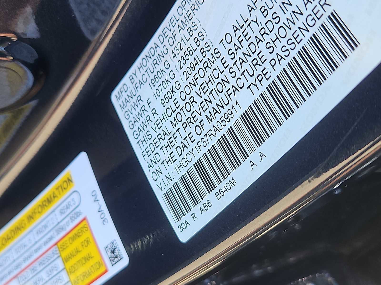 Used 2024 Honda Accord EX image 30
