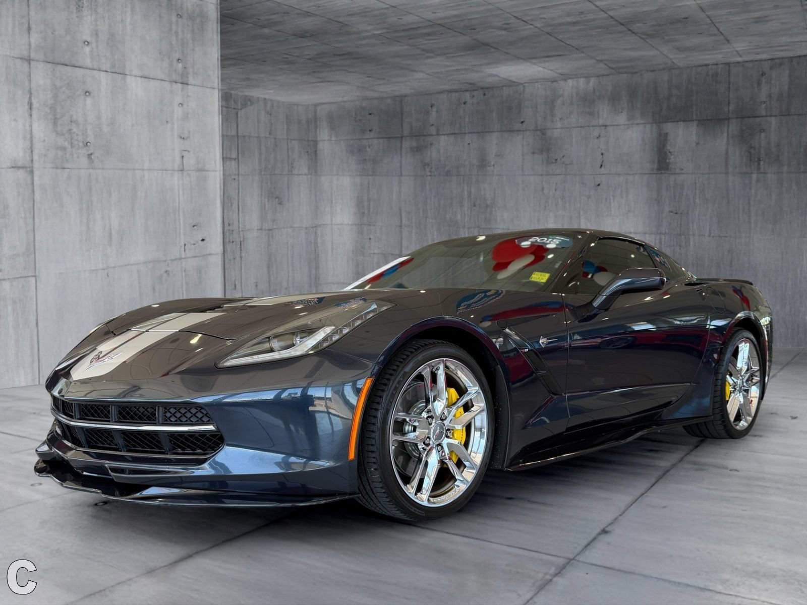 Certified 2015 Chevrolet Corvette Stingray Coupe w/ 3LT Preferred Equipment Group RWD image 2