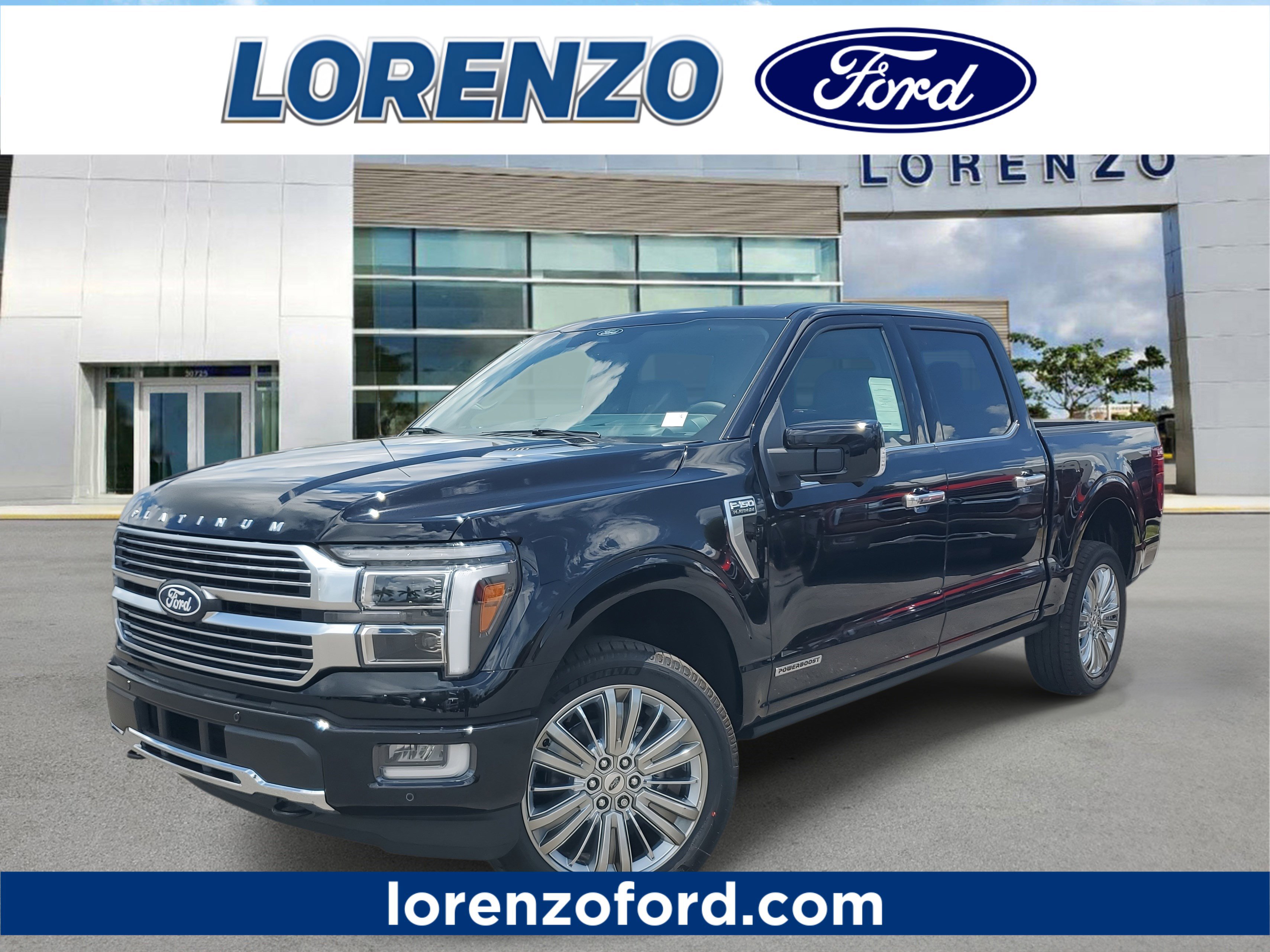 New 2025 Ford F150 Platinum w/ Equipment Group 703A Plus