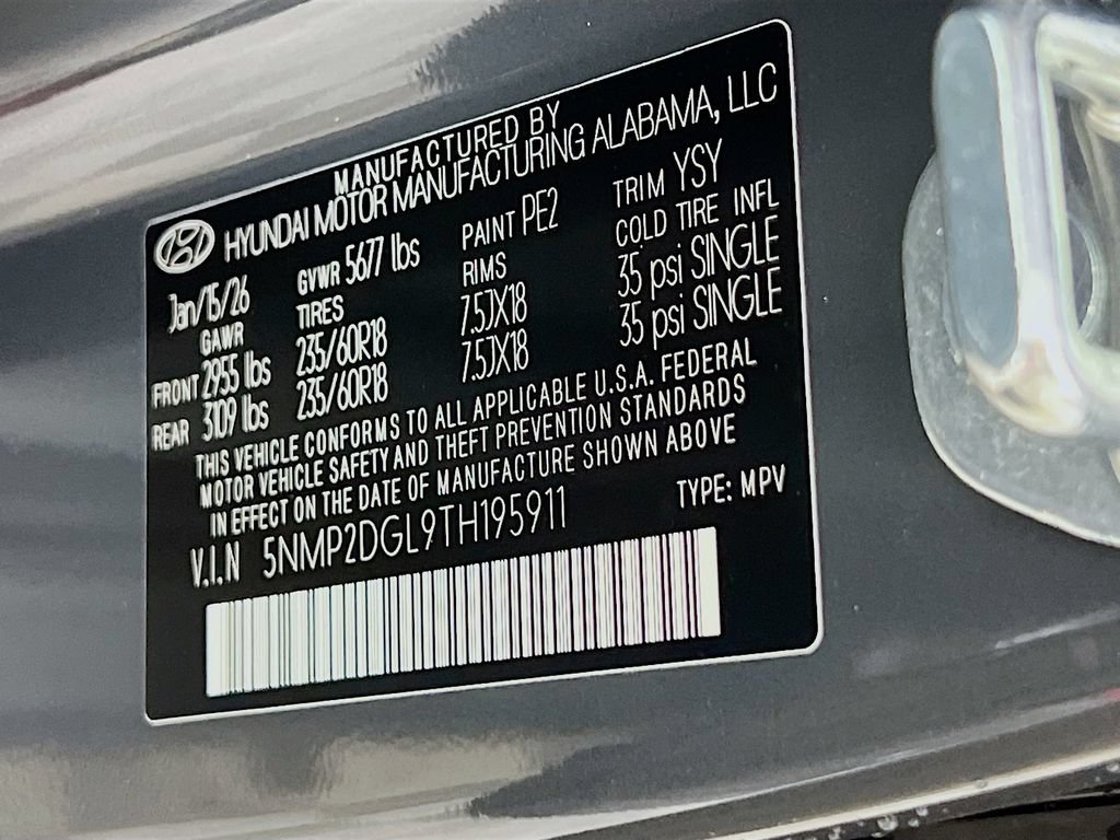 New 2026 Hyundai Santa Fe SEL AWD/4WD image 23