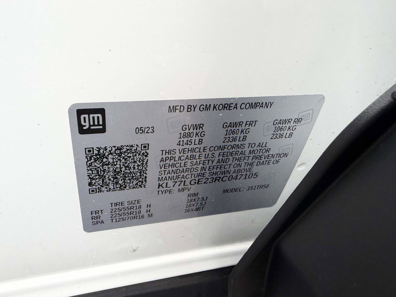 Certified 2024 Chevrolet Trax RS w/ Driver Confidence Package FWD image 18