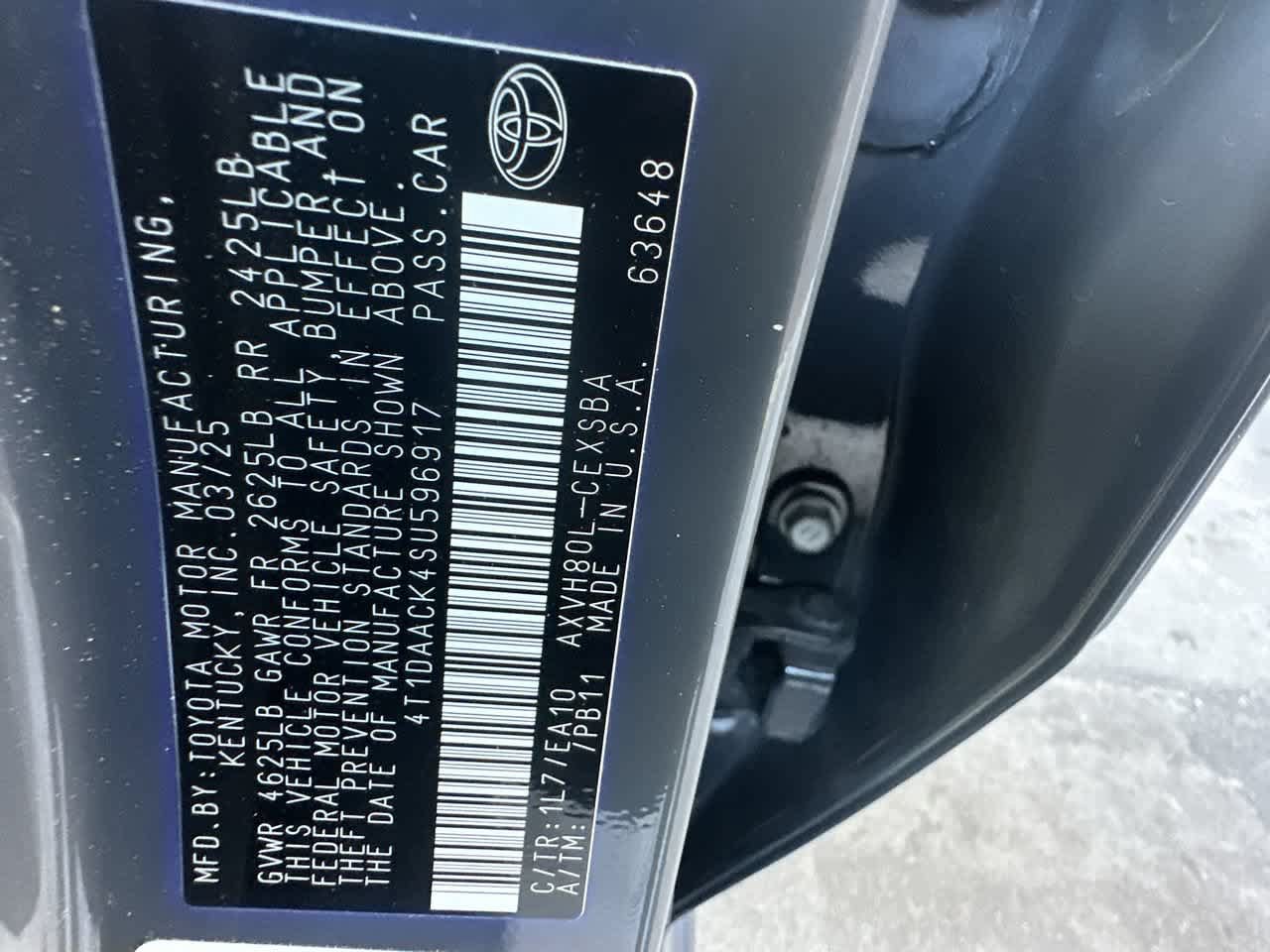 Used 2025 Toyota Camry SE FWD image 29