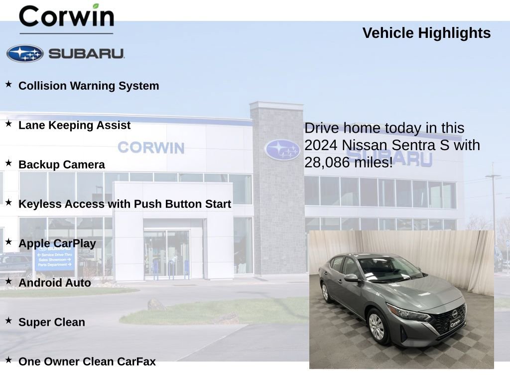 Used 2024 Nissan Sentra S image 6