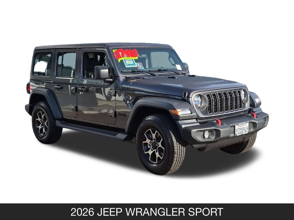 Used 2026 Jeep Wrangler Unlimited Sport AWD/4WD image 2