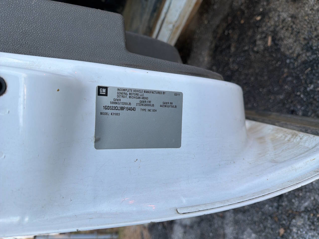 Used 2011 GMC Sierra 3500 W/T w/ Snow Plow Prep Package image 11