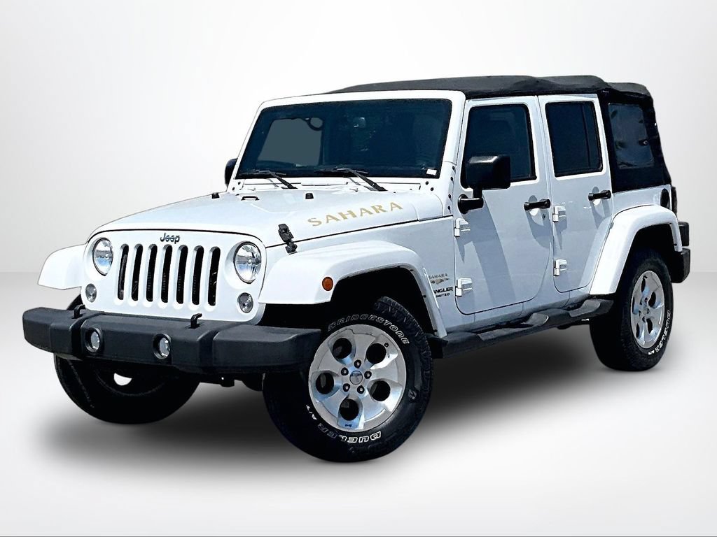 Used 2015 Jeep Wrangler Unlimited Sahara w/ Connectivity Group AWD/4WD image 2