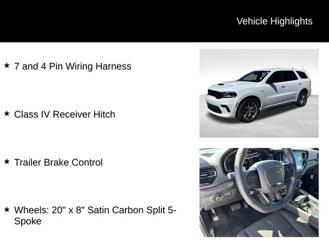 New 2026 Dodge Durango GT w/ Trailer Tow Group IV AWD/4WD image 14