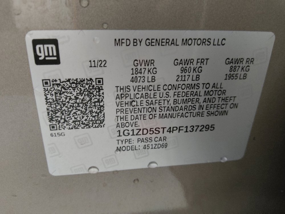 Used 2023 Chevrolet Malibu LT w/ Driver Confidence Package FWD image 33