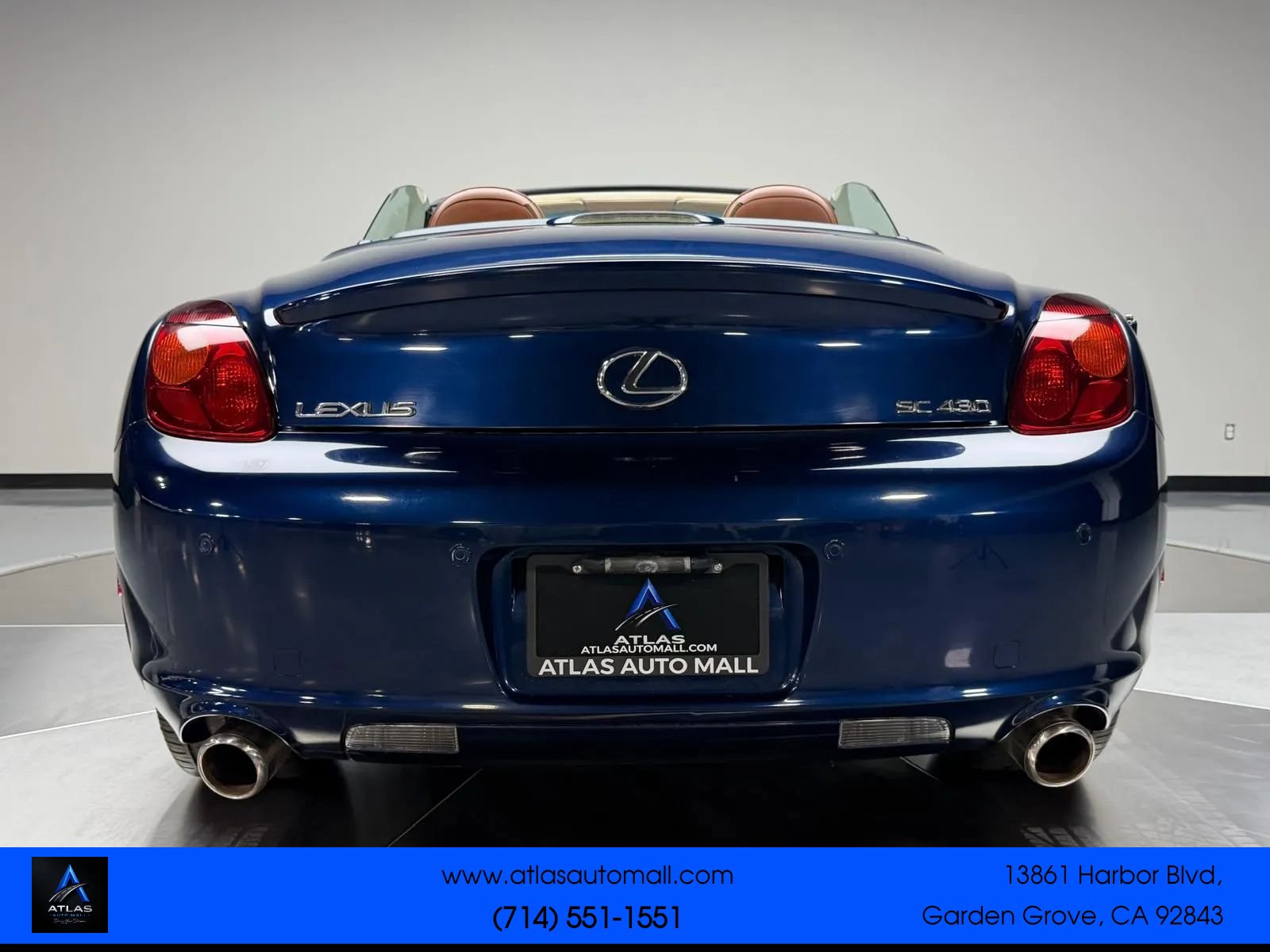 Used 2004 Lexus SC 430 Convertible w/ Preferred Accessory Pkg RWD image 5
