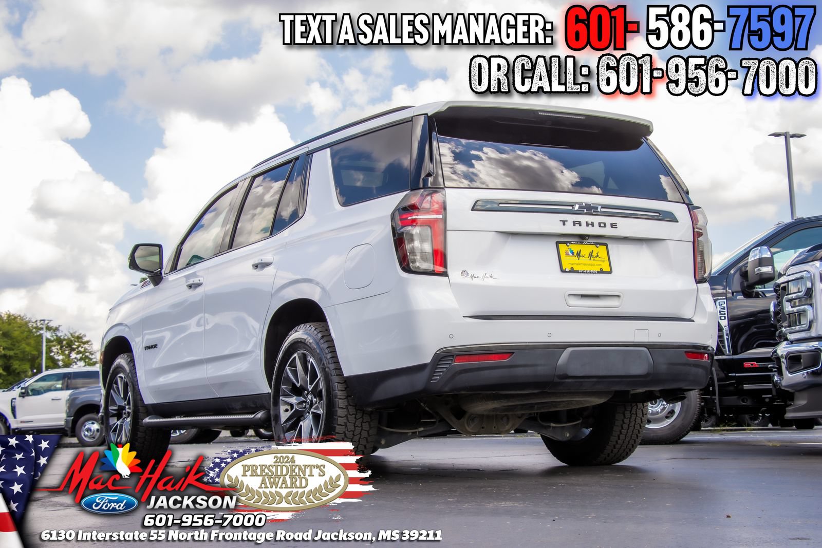 Used 2021 Chevrolet Tahoe Z71 w/ Luxury Package AWD/4WD image 3